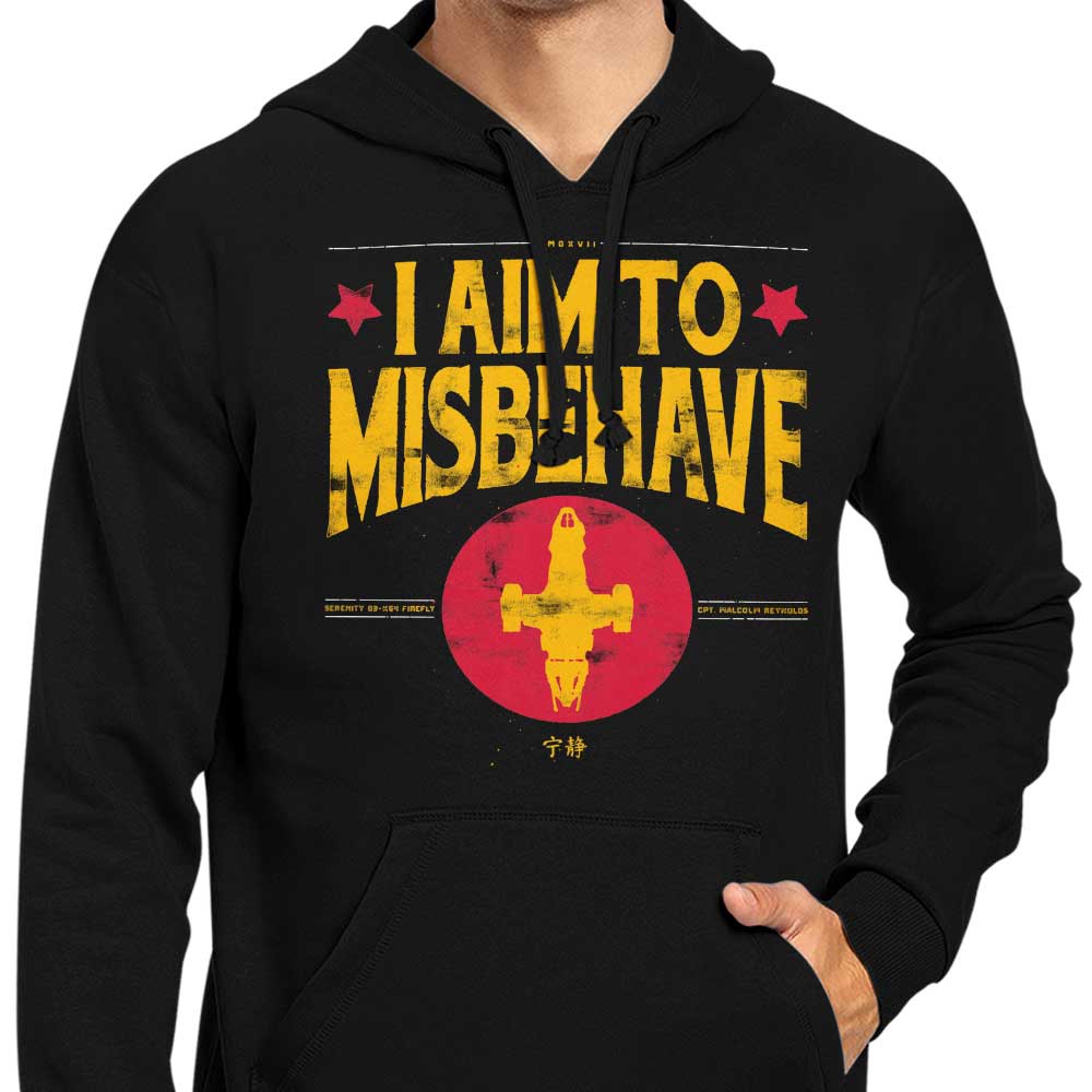 CaptainHarHar's 'Aim to Misbehave' Stylish Hoodie