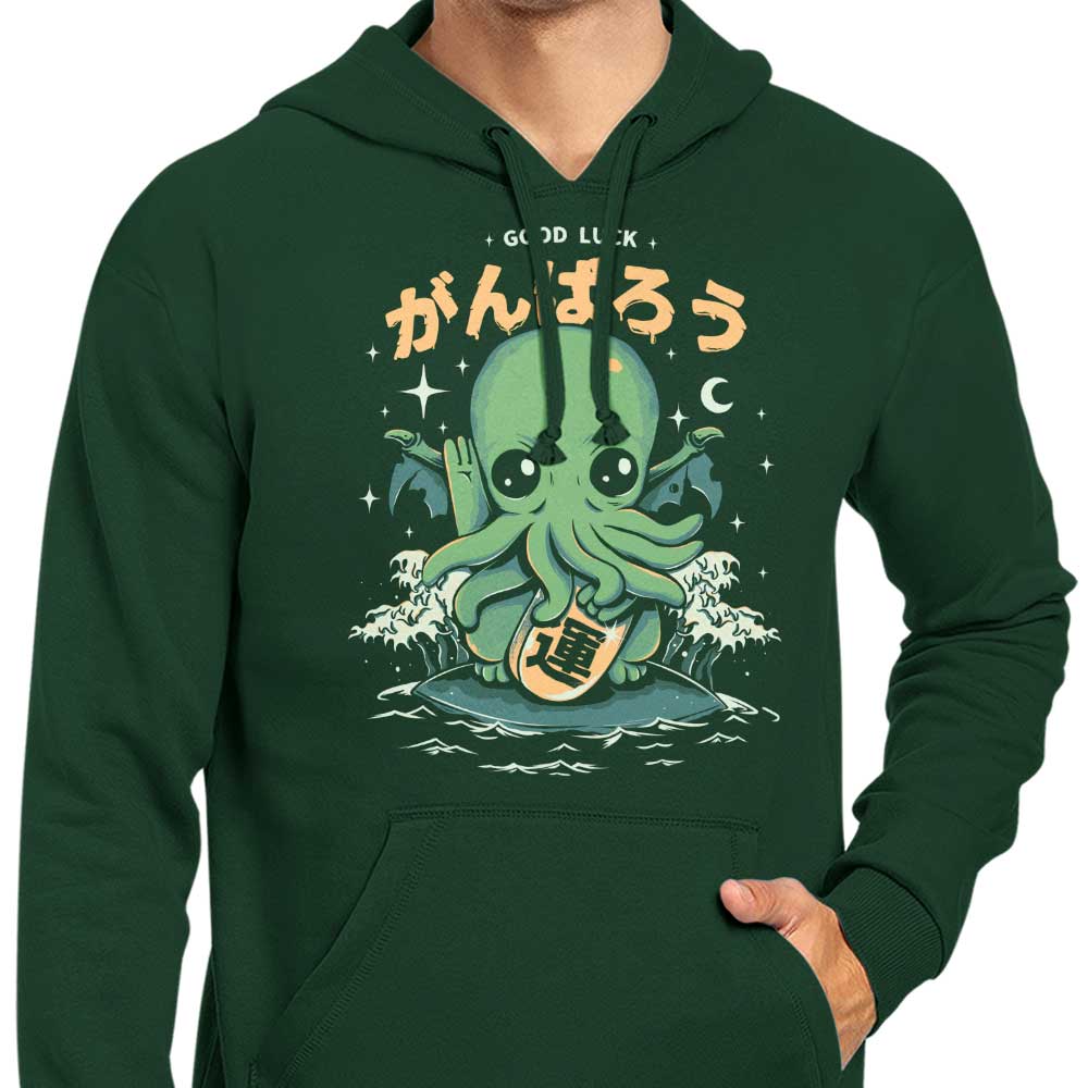 Lucky Cthulhu - Comfortable Zip-Up and Pullover Hoodies