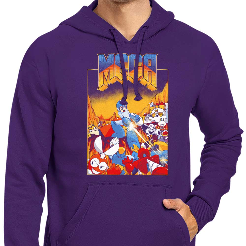 Epic Mega Doom Graphic Hoodie from Coinbox Tees