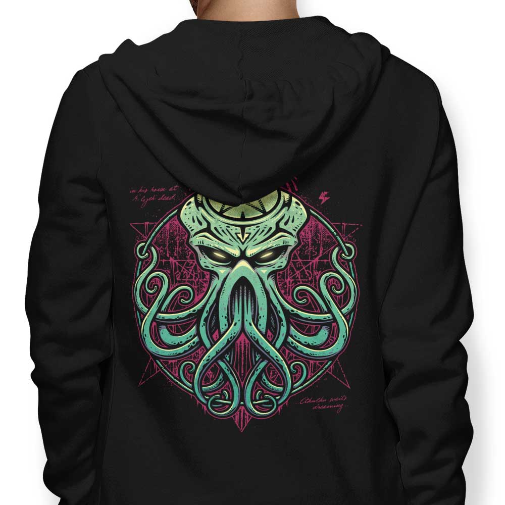 StudioM6's Cthulhu Awakens-themed Zip Up and Pullover Hoodies