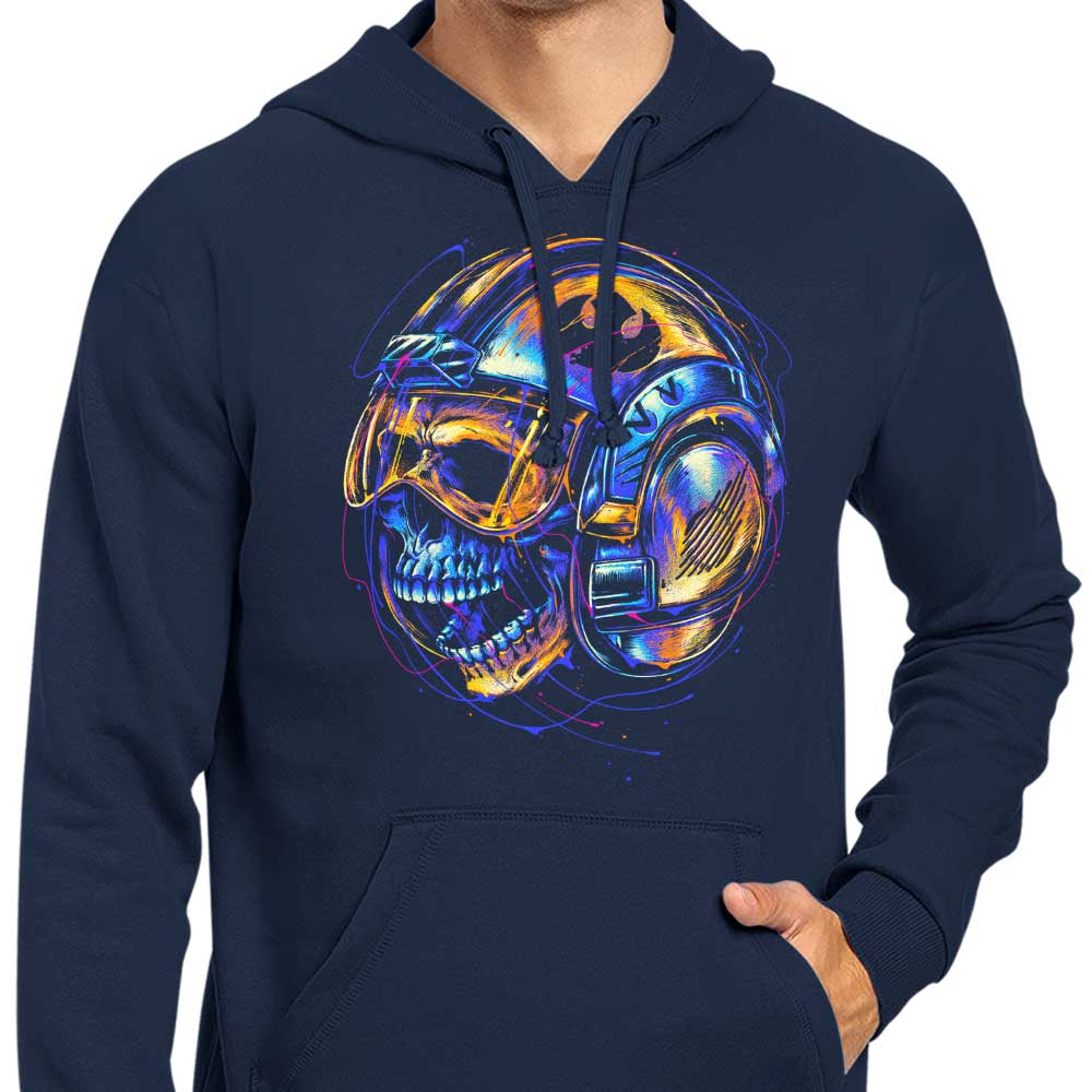Vibrant Colorful Rebel Zip-Up and Pullover Hoodies in S - 4XL Sizes