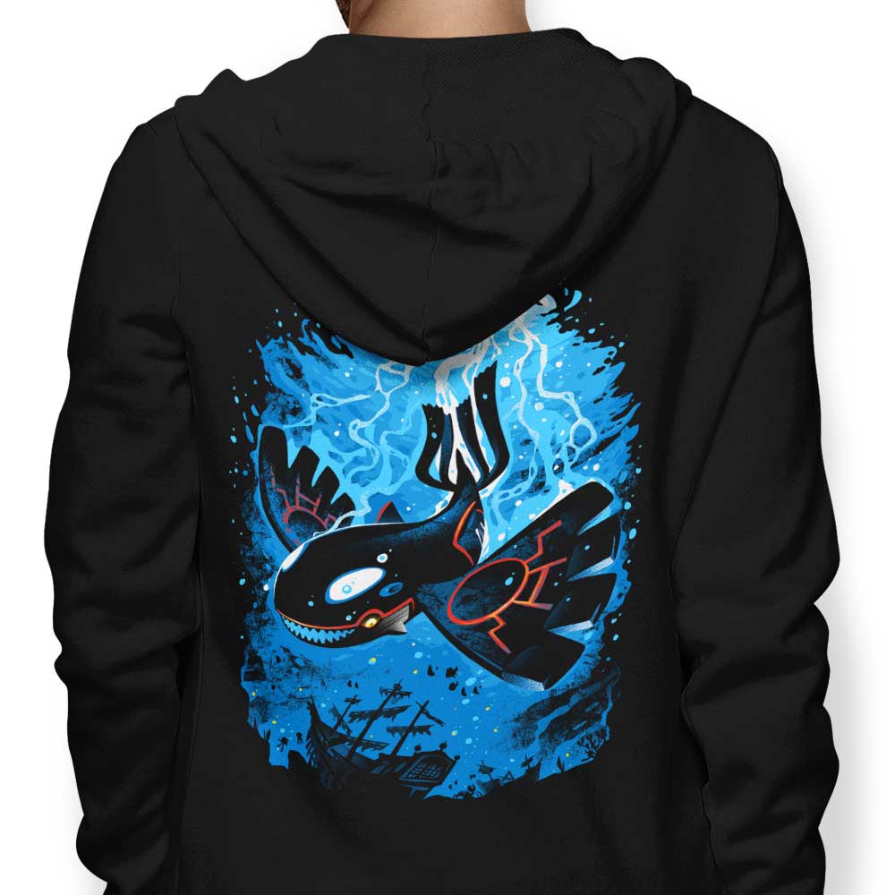 Alemaglia's Ocean Cataclysm Stylish Hoodie