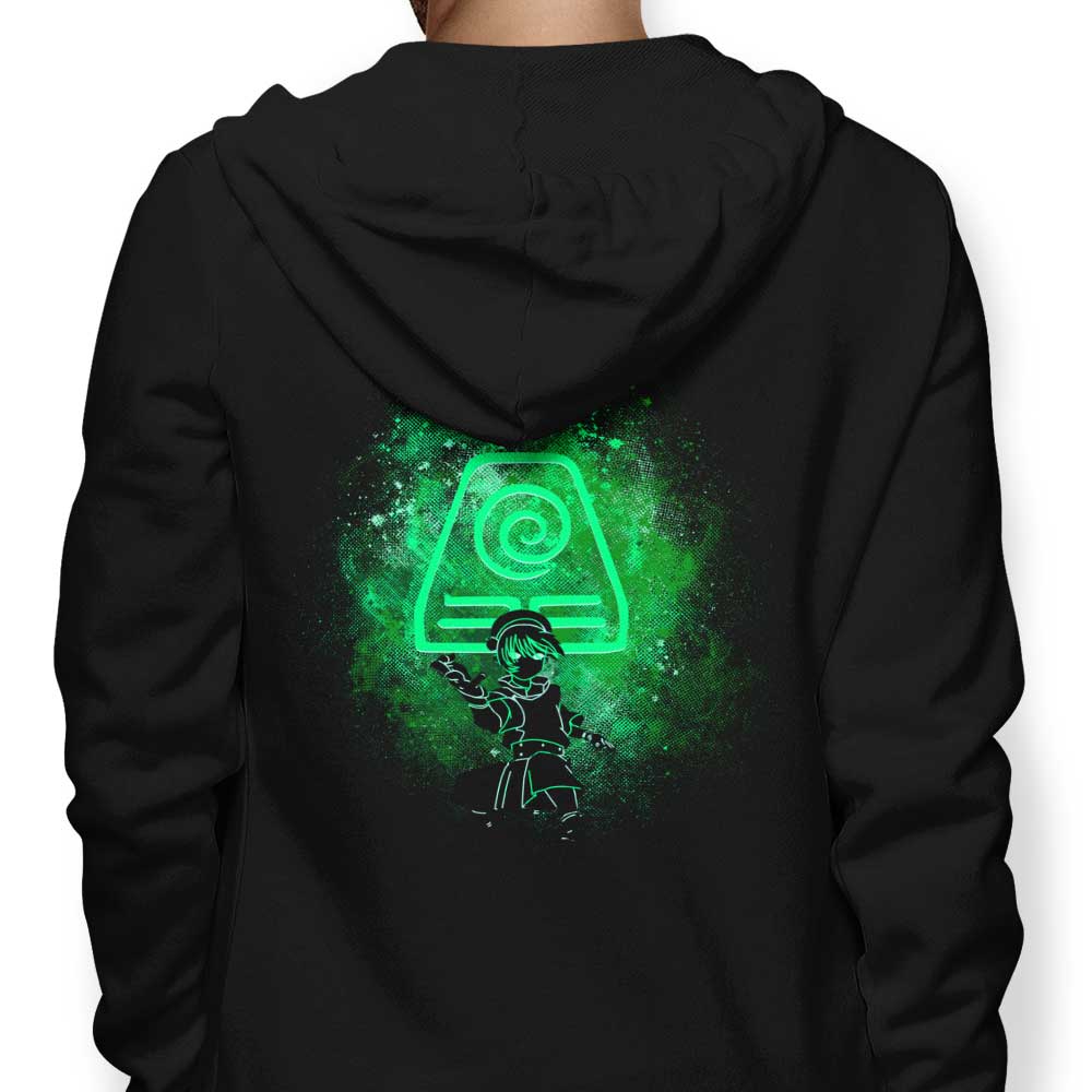 Earth Bender Art Design Zip Up and Pullover Hoodies