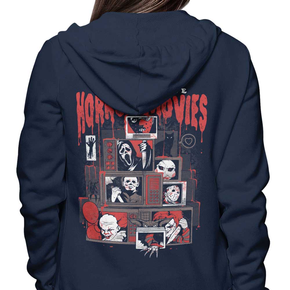 Edu.ely's Spooky Love Zip-Up and Pullover Hoodies in S - 4XL Sizes