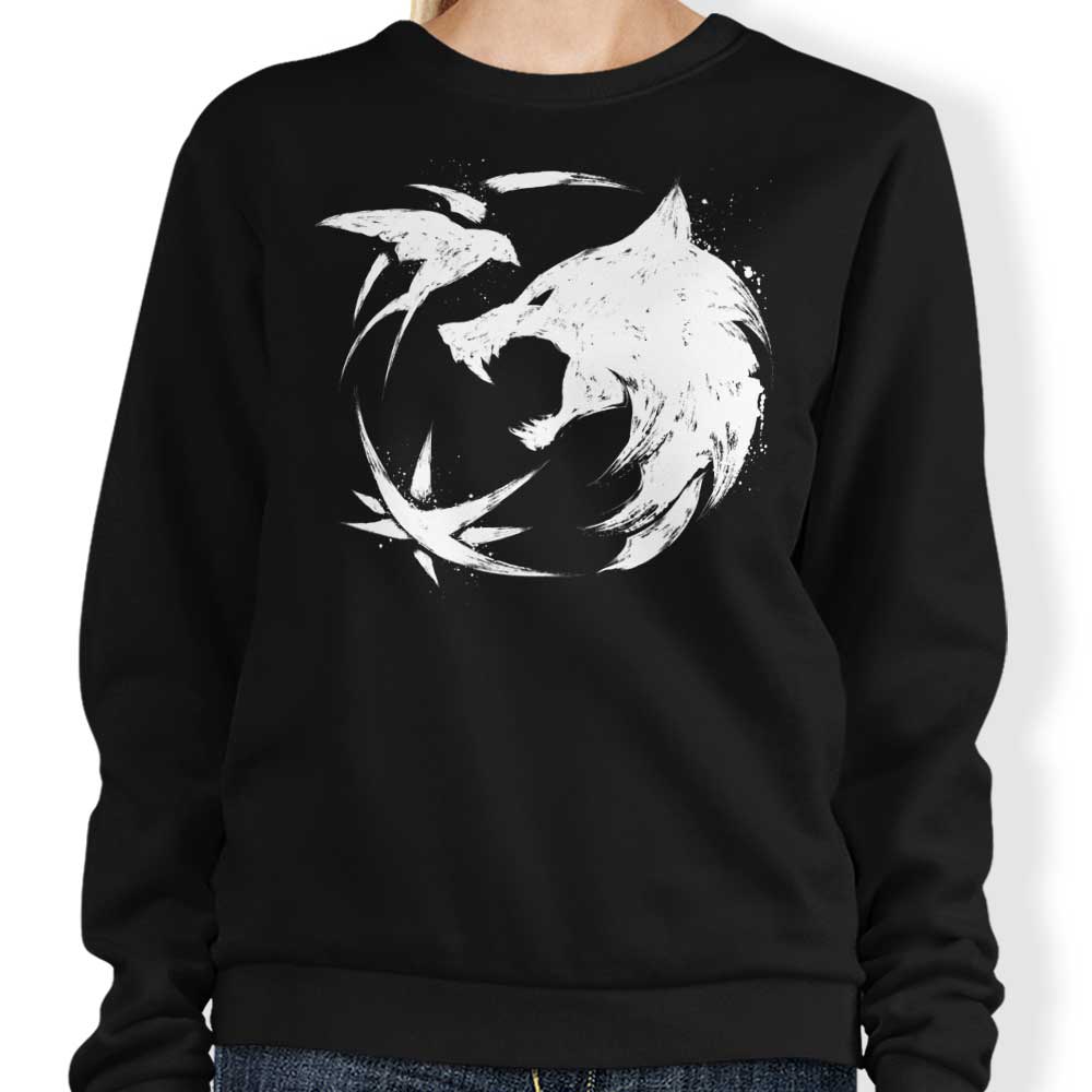 Wild Wolf Branded Crewneck Sweatshirt by Dr. Monekers