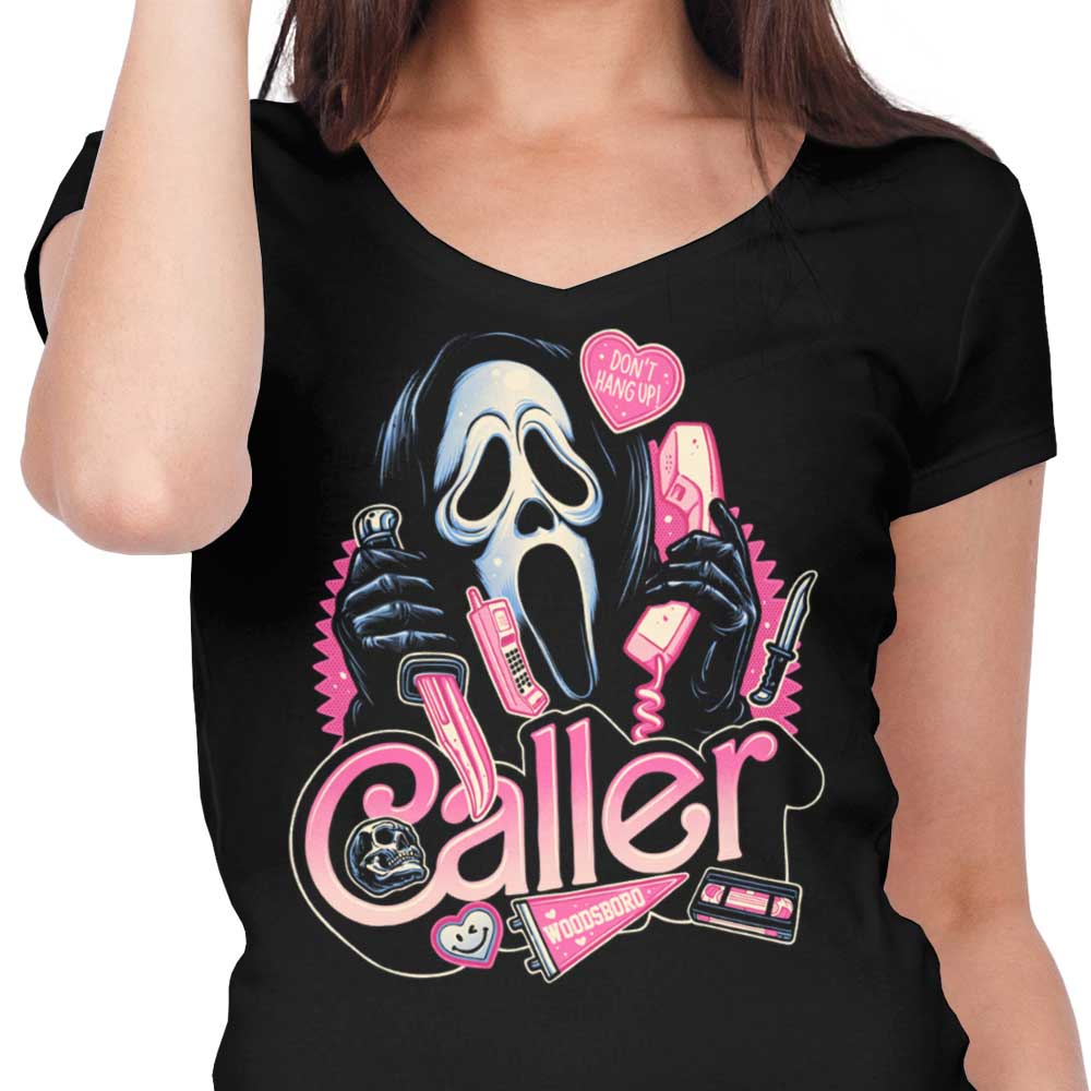 Caller Love - Stylish Women's V-Neck T-Shirt