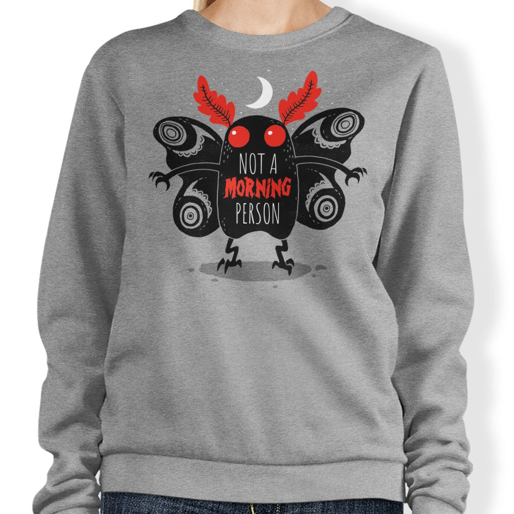 Not a Morning Person Casual Sweatshirt for Comfort
