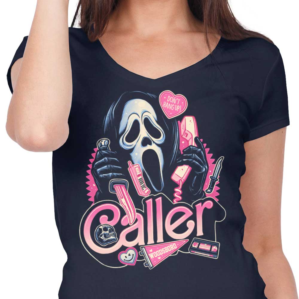 Caller Love - Stylish Women's V-Neck T-Shirt