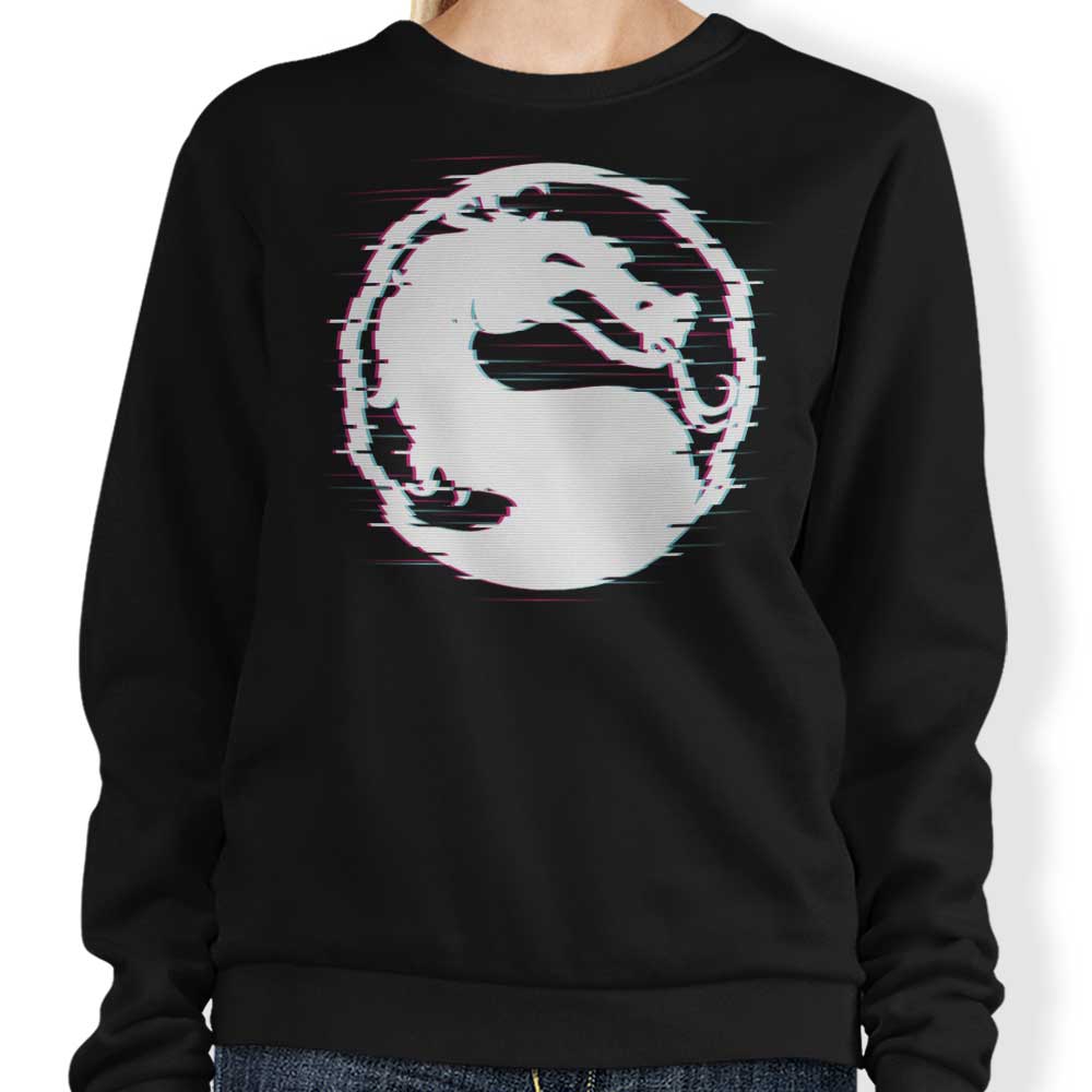 Mortal Glitch Crewneck Sweatshirt for All Sizes