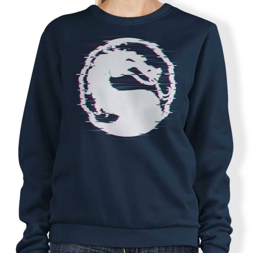 Mortal Glitch Crewneck Sweatshirt for All Sizes