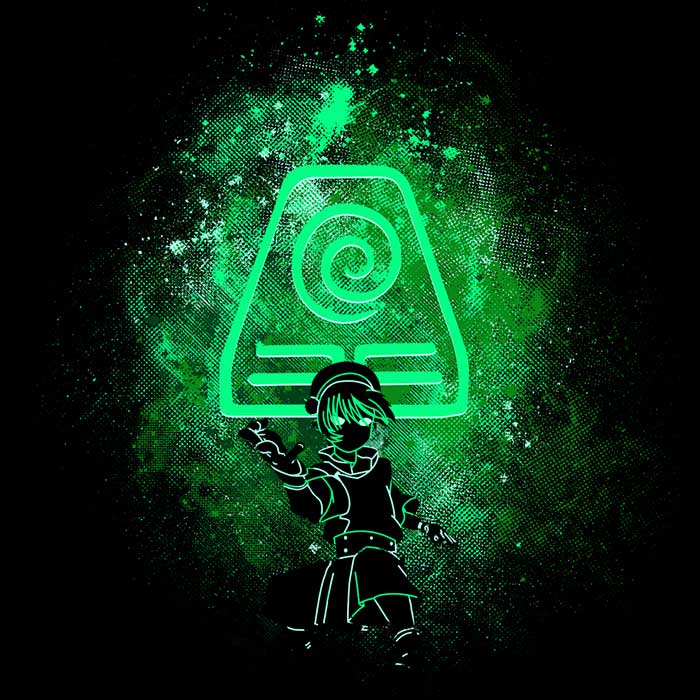 Earth Bender Art Design Zip Up and Pullover Hoodies