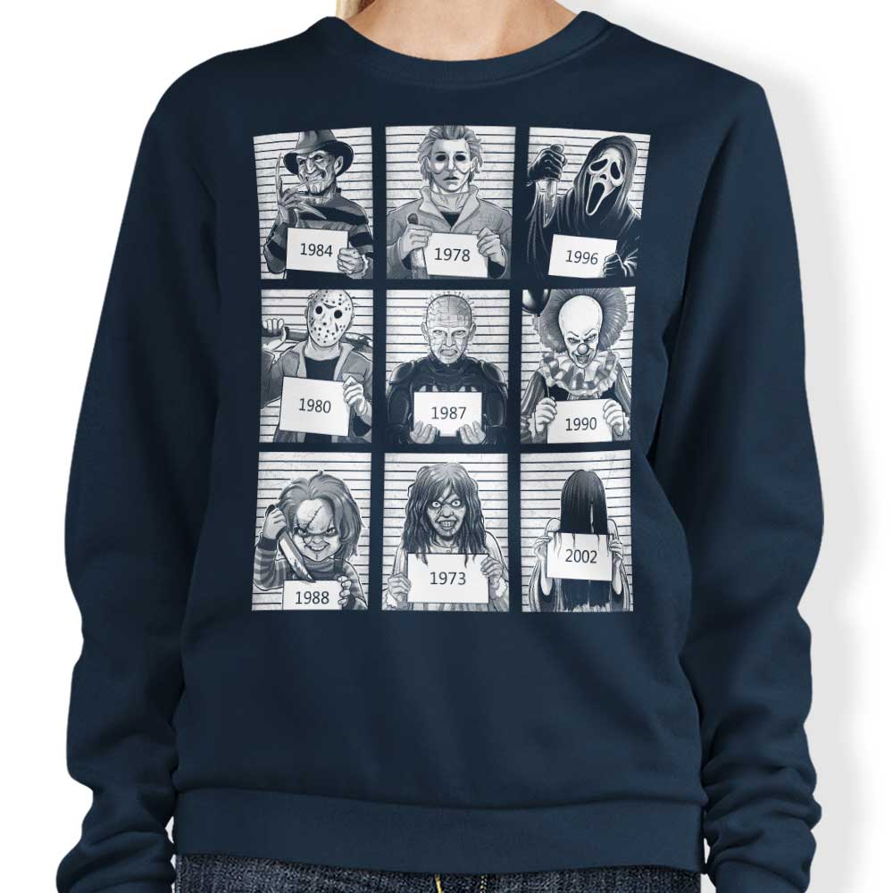 Alemaglia's Spooky Prison Horror Sweatshirt