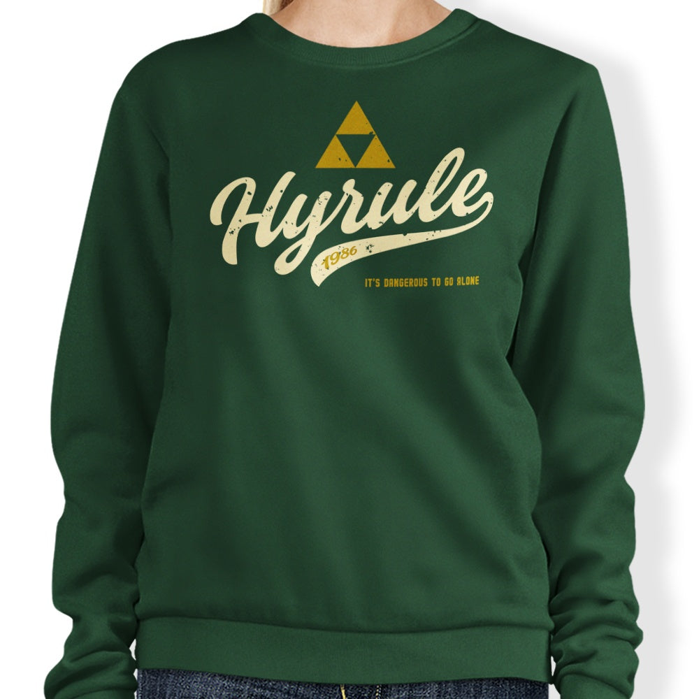 Vintage Hyrule Retro Style Sweatshirt for Classic Lovers
