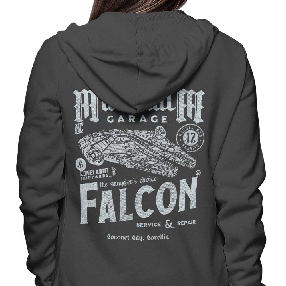 Millennium Garage Branded Men's and Women's Hooded Sweatshirt