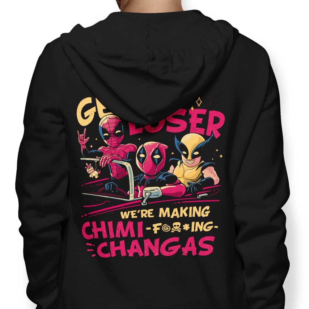Teesgeex 'We're Making Chimichangas' Comfortable Zip-up & Pullover Hoodies