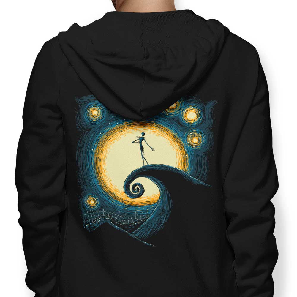 Ddjvigo's Enchanting Starry Nightmare Zip-Up and Pullover Hoodies