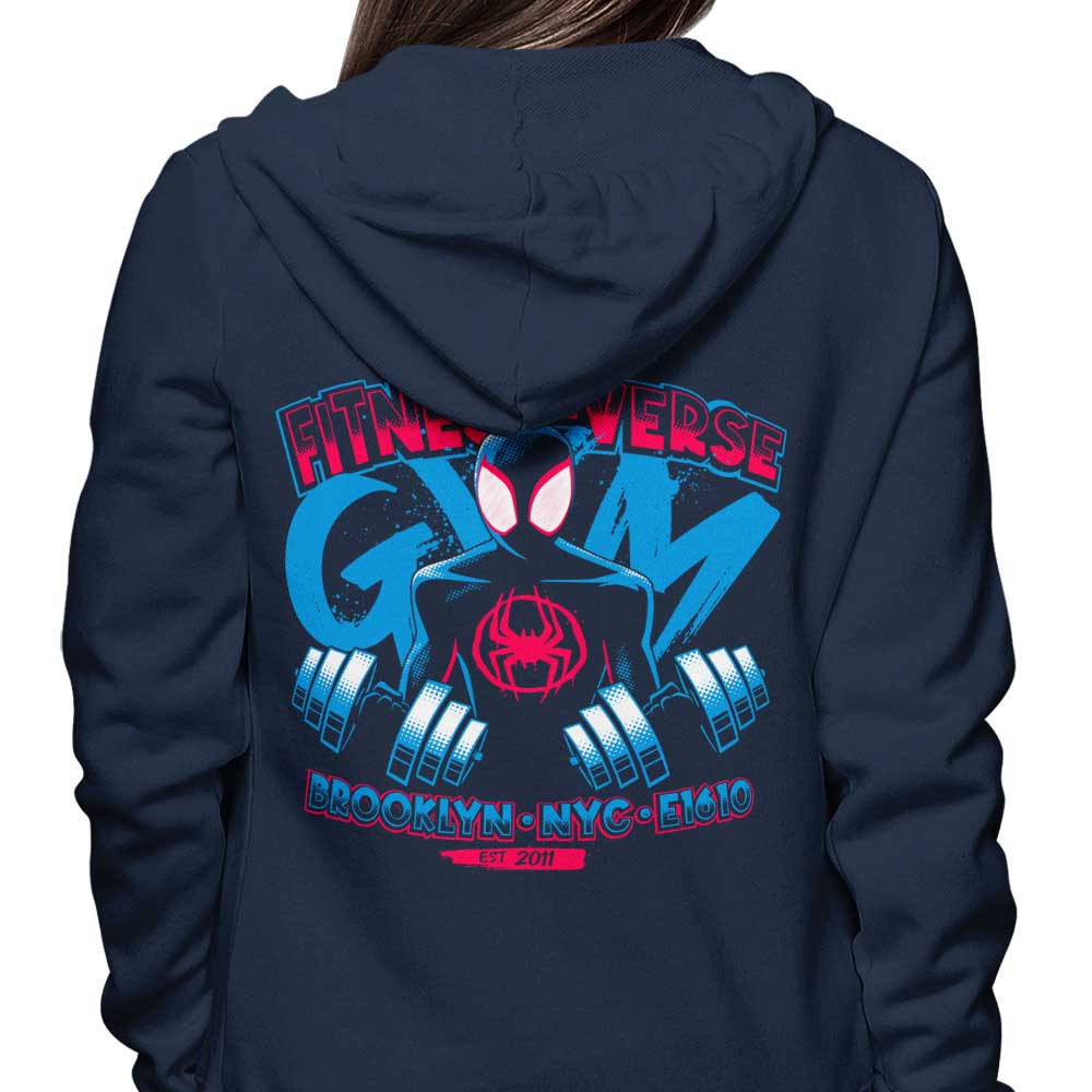 Teesgeex's Miles' Fitness Verse Comfortable 8.5-Ounce Hoodies