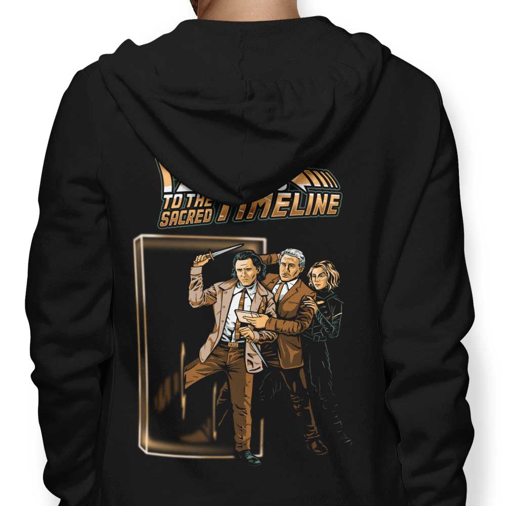 Prime Premne Design - 'To the Sacred Timeline' Stylish Hoodie