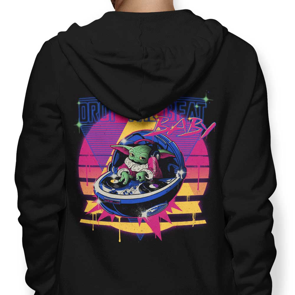 Getsousa's Stylish 'Drop the Beat' Zip-Up and Pullover Hoodies in S - 4XL