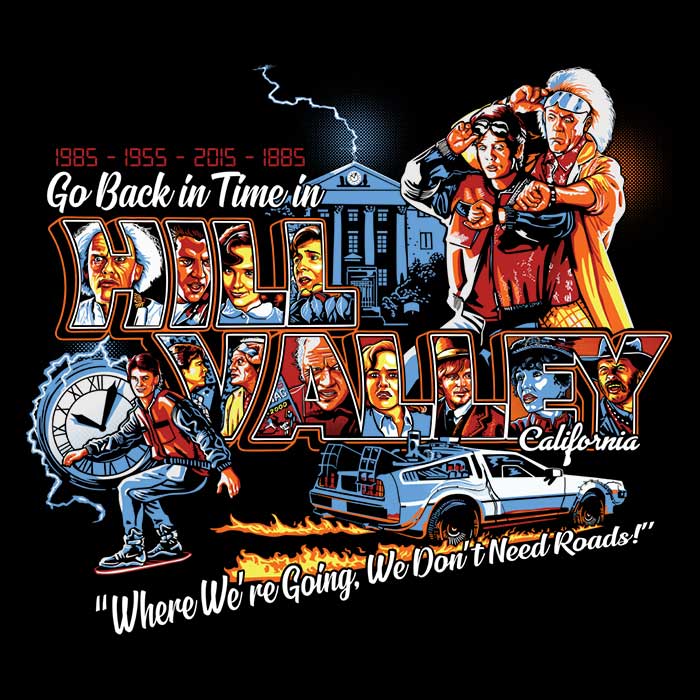 Vintage Style - Time Travel Inspired Hoodie by GoodIdeaRyan