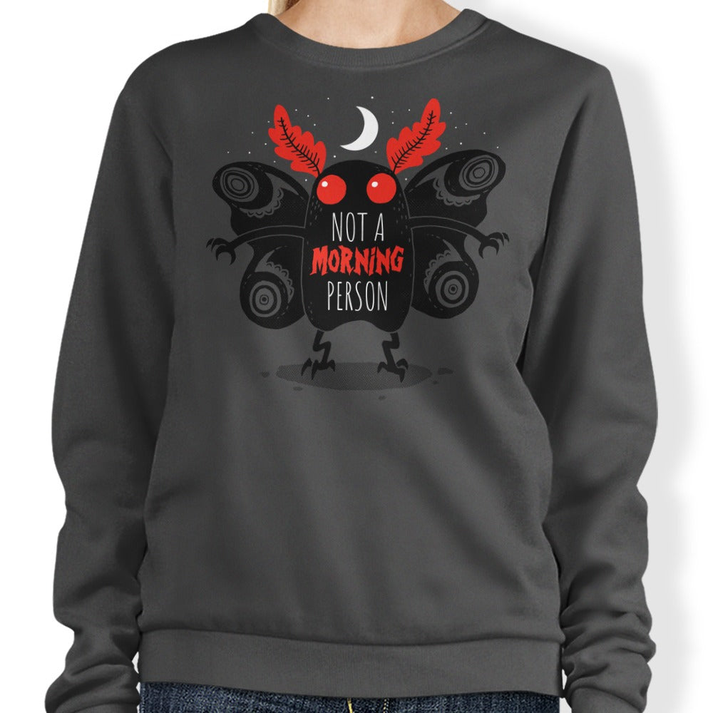 Not a Morning Person Casual Sweatshirt for Comfort