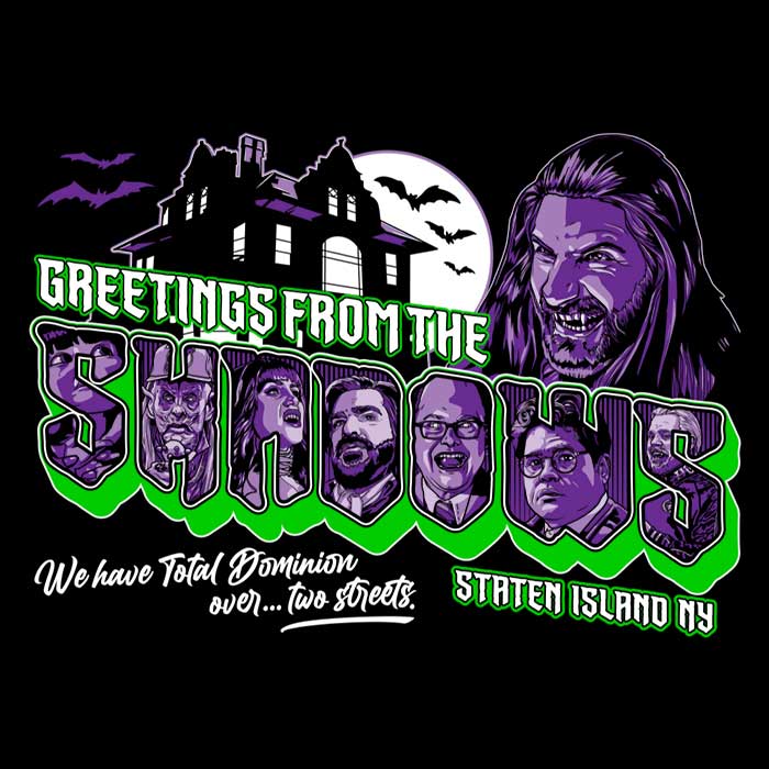 Mysterious 'Greetings from the Shadows' Stylish Hoodie