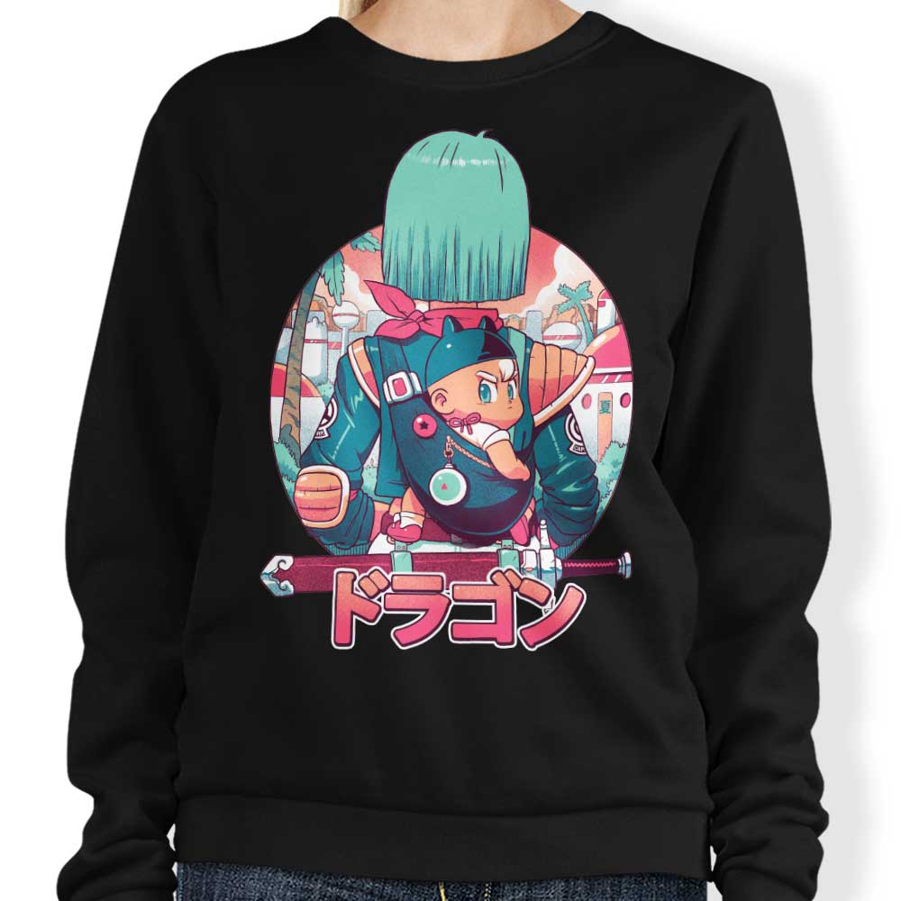 Bruno Mota's Comfortable Summer Dragon Crewneck Sweatshirt