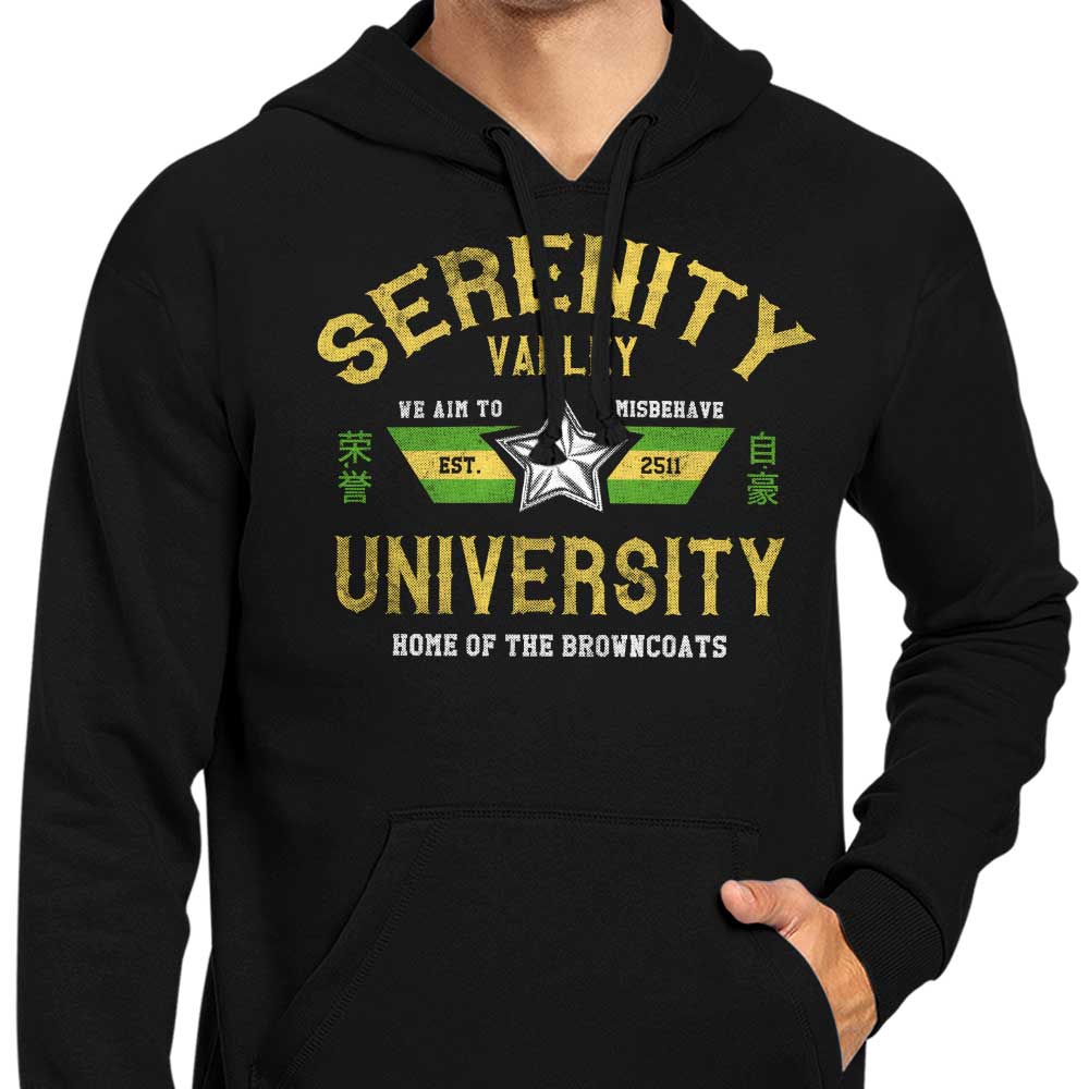 Serenity Valley University Branded Zip-Up and Pullover Hoodies
