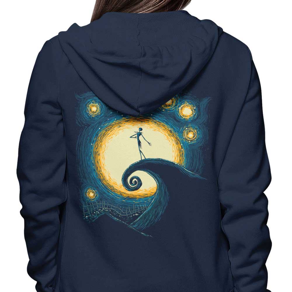 Ddjvigo's Enchanting Starry Nightmare Zip-Up and Pullover Hoodies