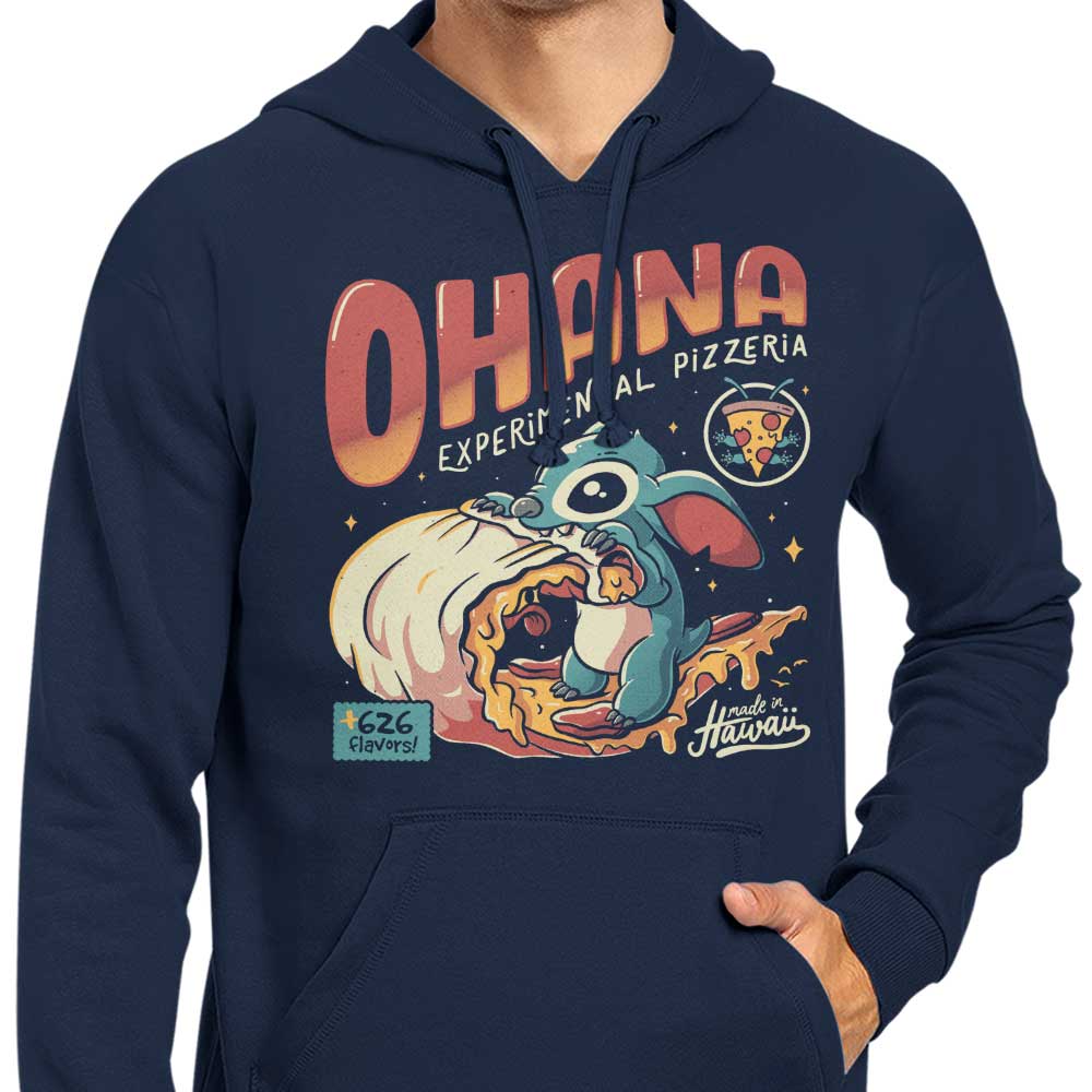 Ohana Pizzeria Fashionable Zip-Up and Pullover Hoodies