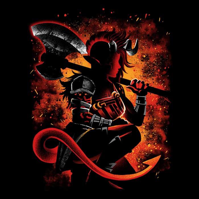The Tiefling Warrior Alemaglia Brand Sweatshirt for Fashion Lovers