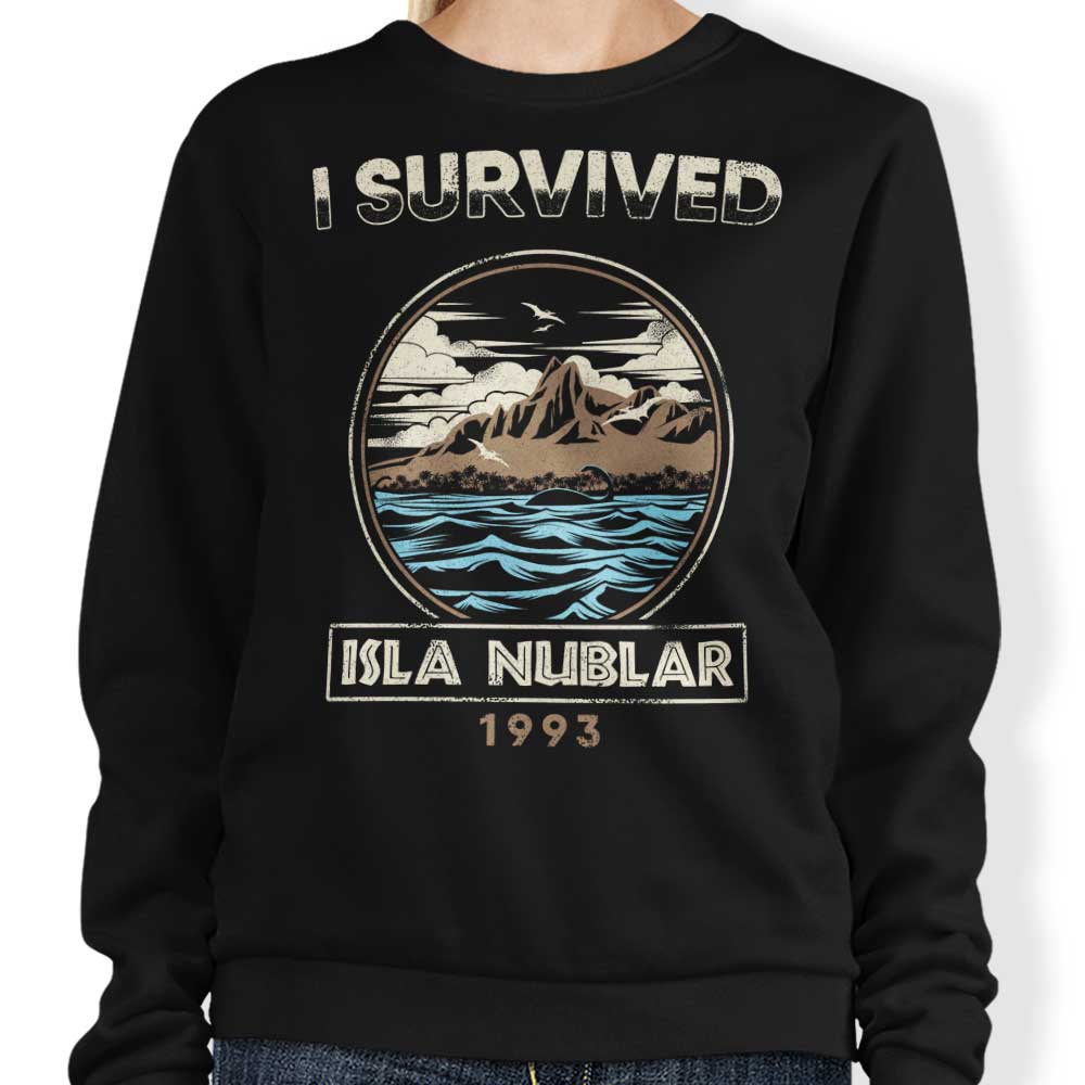 I Survived Isla Nublar - Comfortable and Stylish Sweatshirt for Everyone