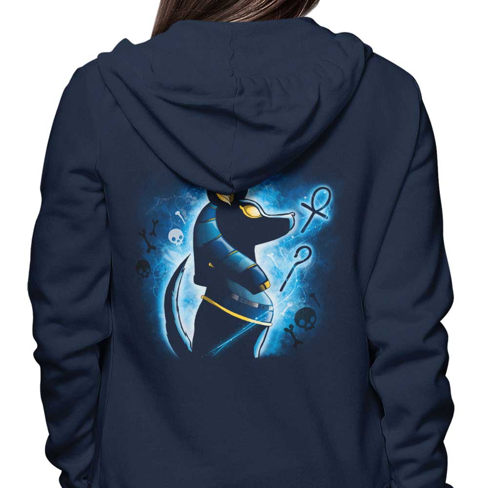 Stylish Anubis-themed Hoodie by Vallina84