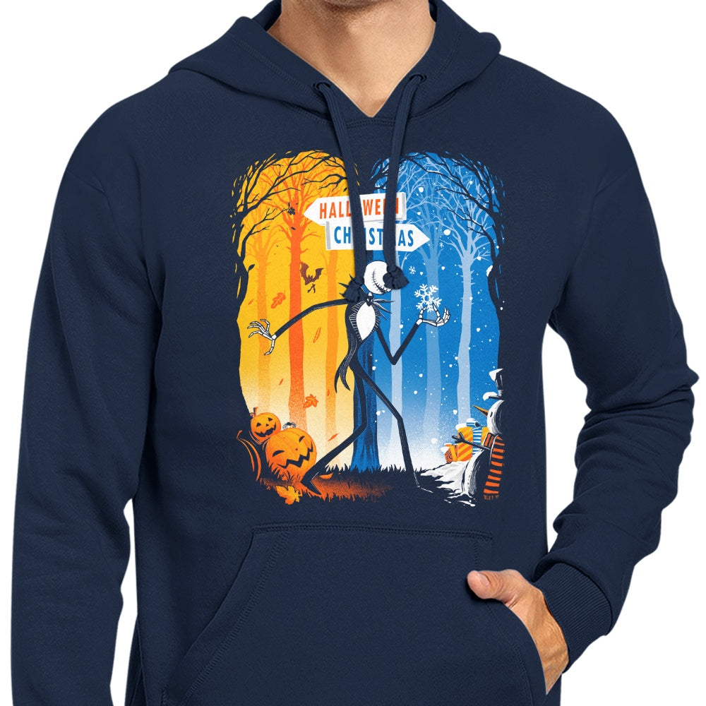 Two Worlds Stylish Unisex Hoodie
