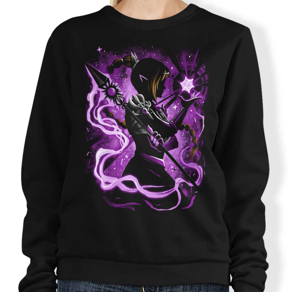 Stylish Shadow Heart Design Sweatshirt by Alemaglia