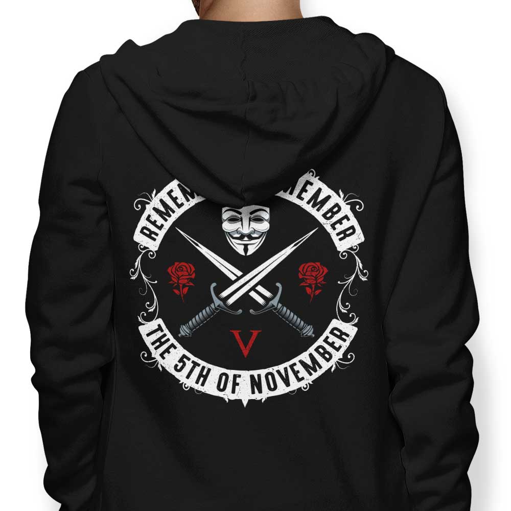 StudioM6's Stylish November V Hoodie for Trendy Wear