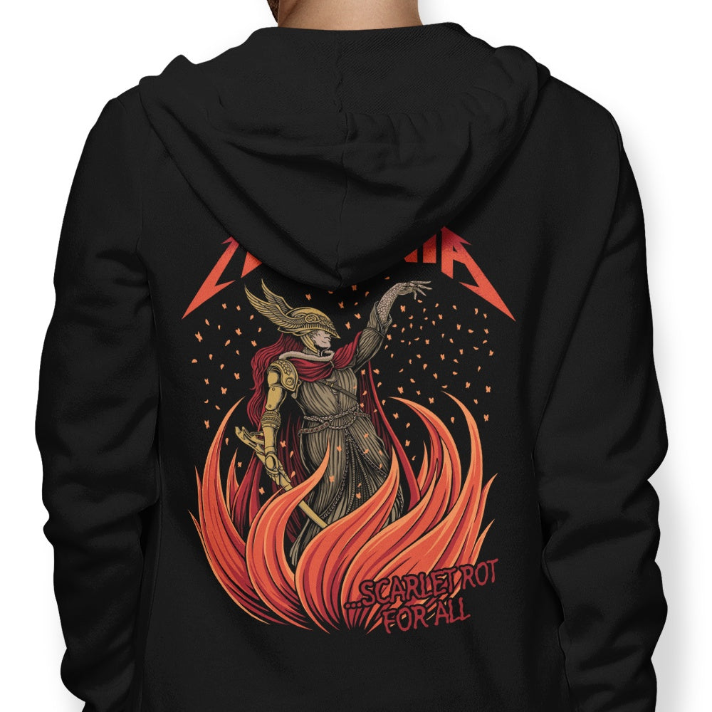 All-Inclusive Scarlet Rot Hoodie by Svthyp