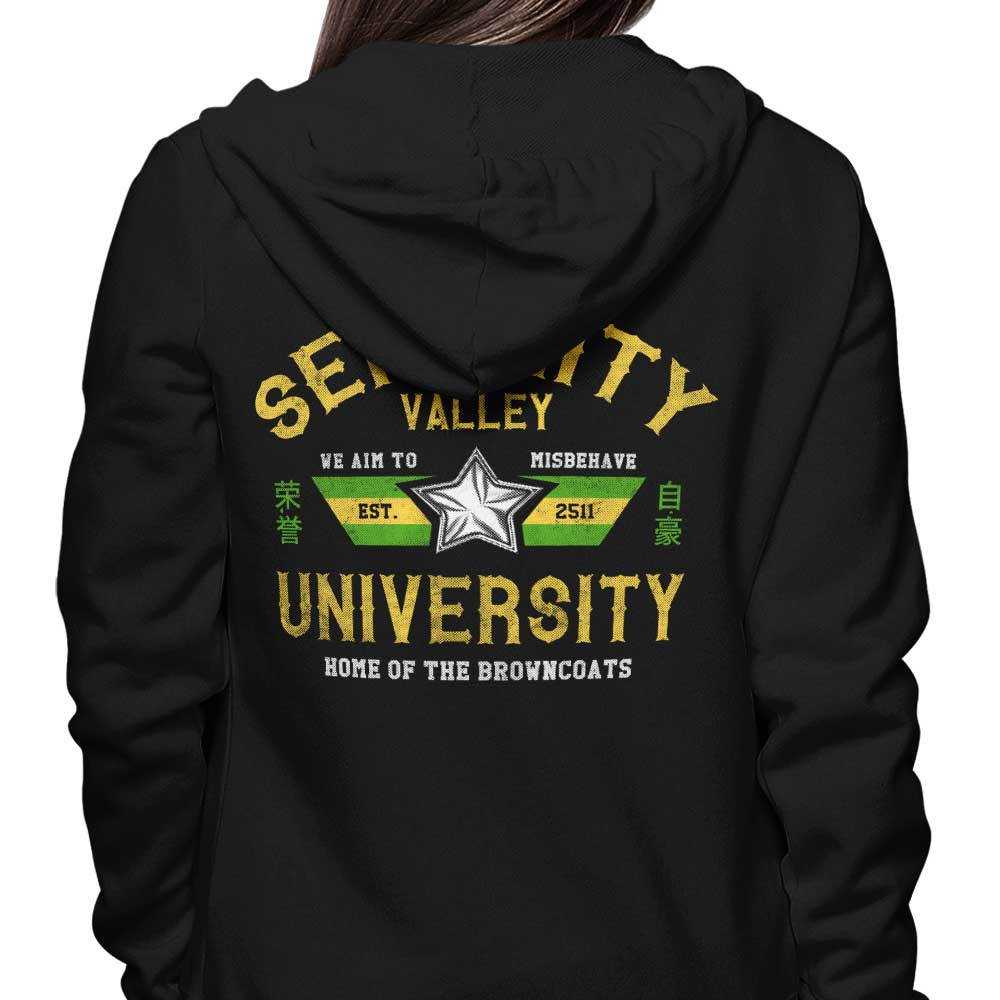 Serenity Valley University Branded Zip-Up and Pullover Hoodies