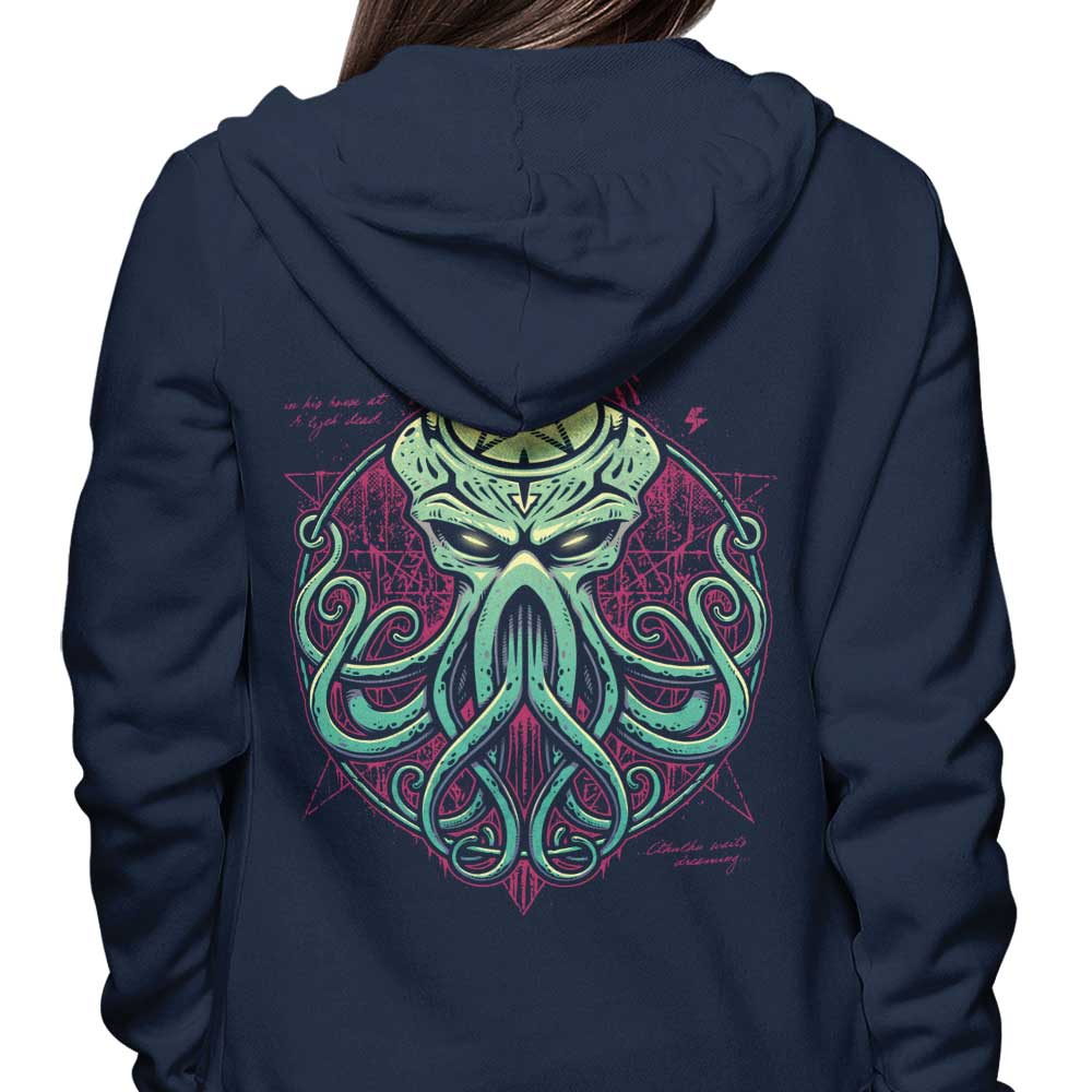 StudioM6's Cthulhu Awakens-themed Zip Up and Pullover Hoodies