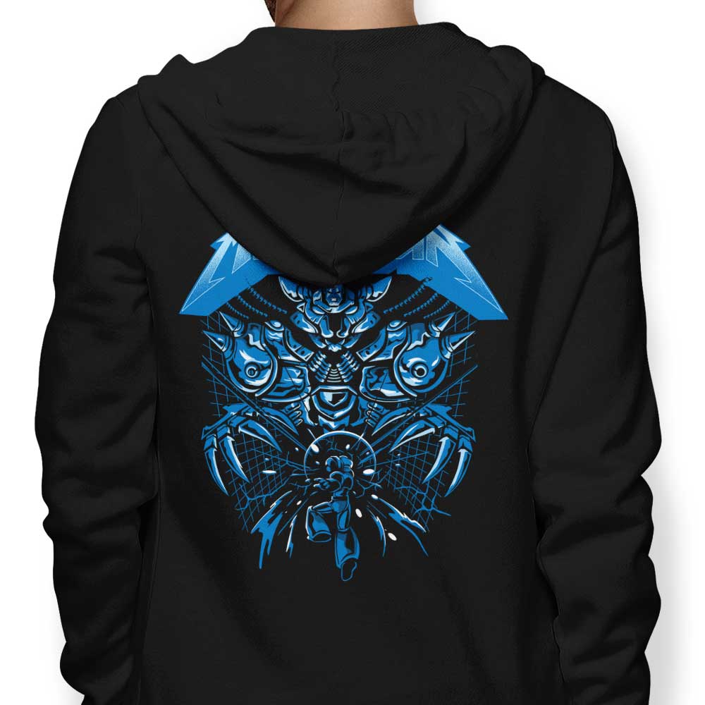 Mega Rockman Cool Zip Up and Pullover Hoodies by Dracula Byte