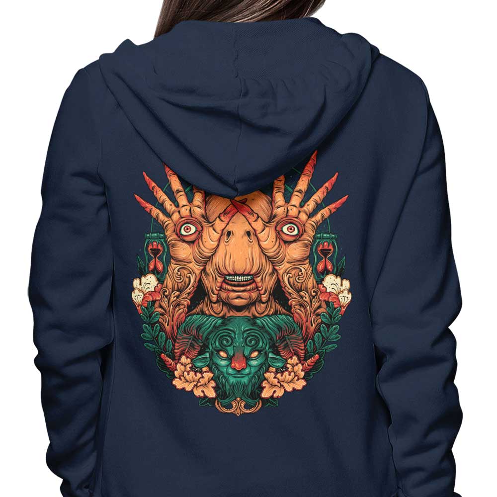 Glitchygorilla's 'These Eyes Can See' Stylish Zip-Up & Pullover Hoodies