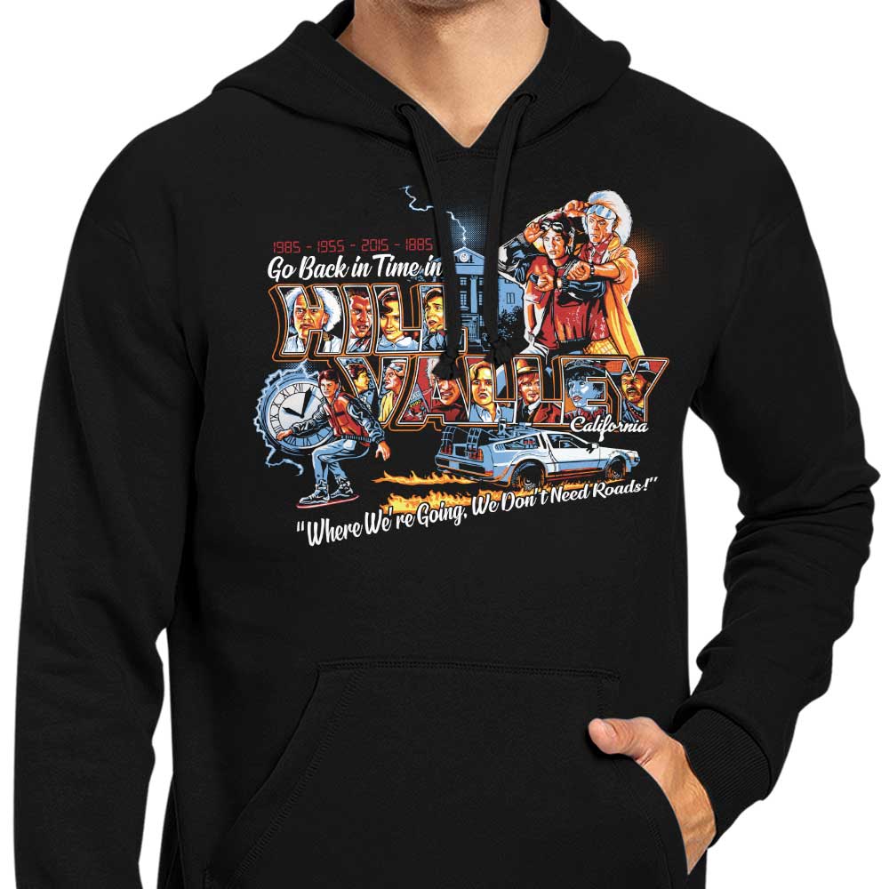 Vintage Style - Time Travel Inspired Hoodie by GoodIdeaRyan