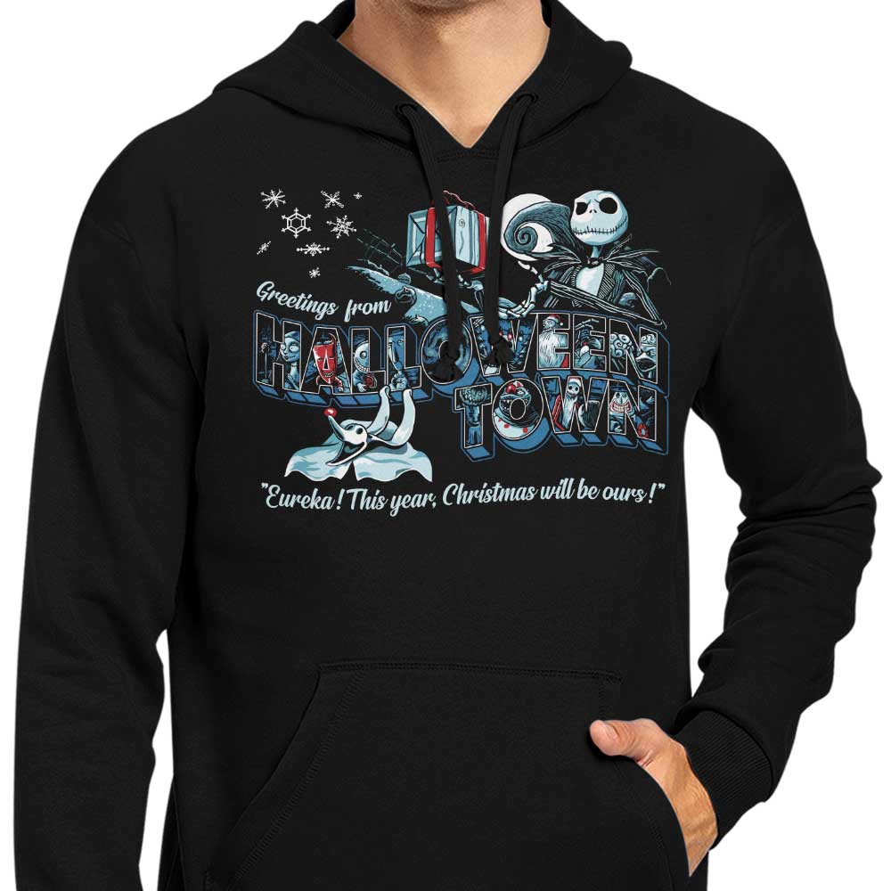 Stylish 'Greetings from H-Town' Zip-Up and Pullover Hoodies by GoodIdeaRyan