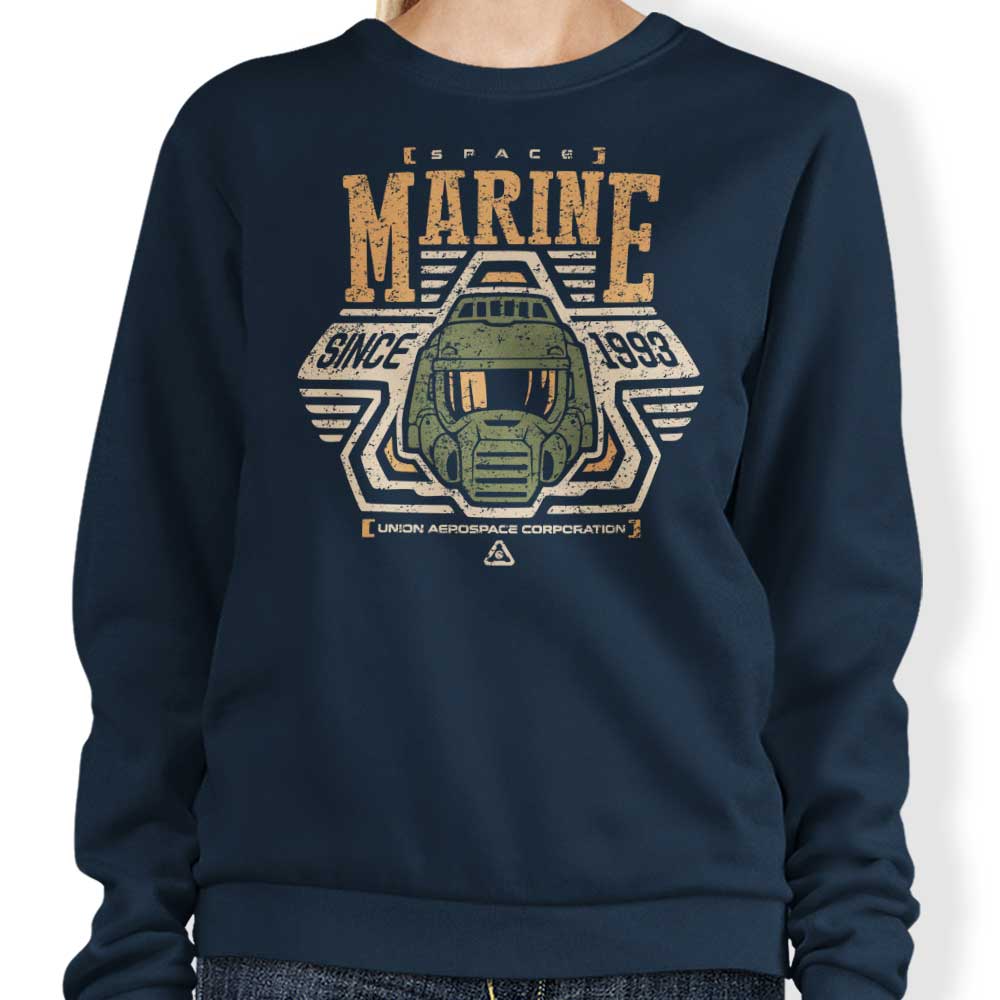 Olipop Space Marine Crewneck Sweatshirt for All Sizes