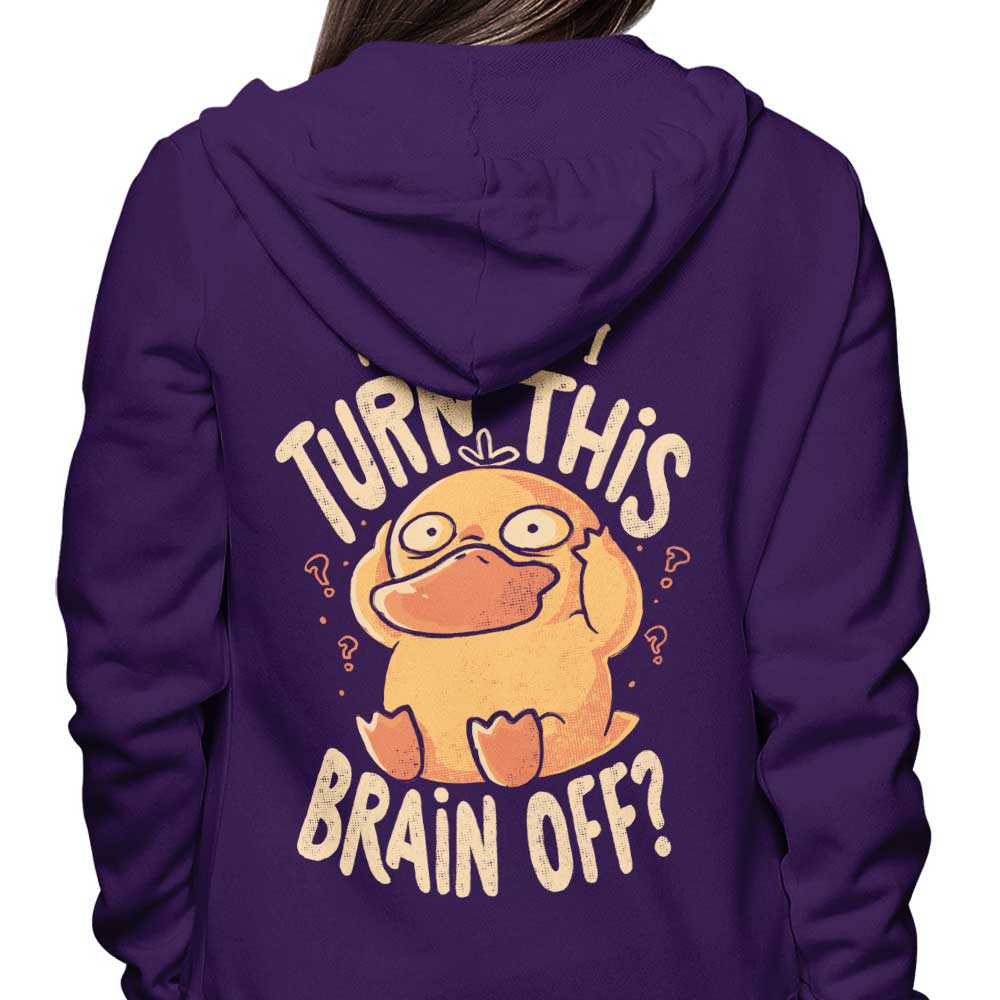 How Can I Switch It Off - Educational Hoodie