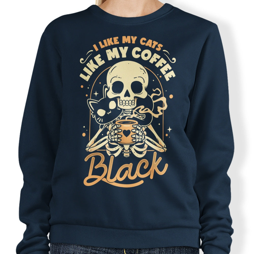 Cozy Cats and Coffee Sweatshirt for Comfort Lovers
