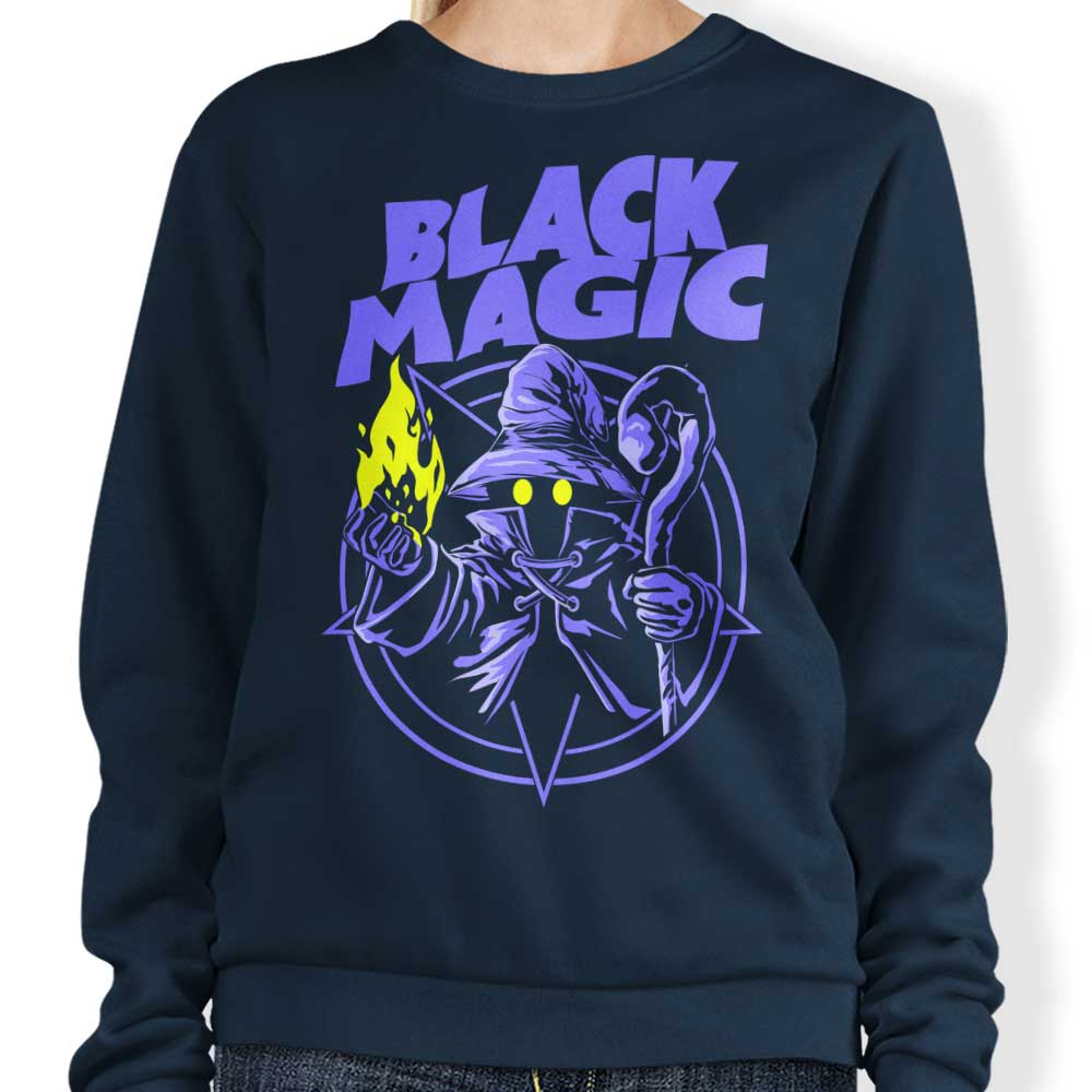 Enchanting Black Magic - Stylish Sweatshirt by Dracula Byte