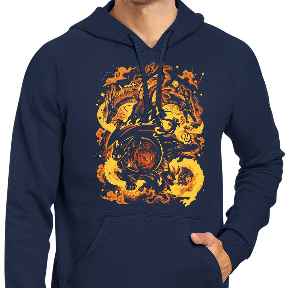Dragon's Festival-themed Hoodie by Alemaglia