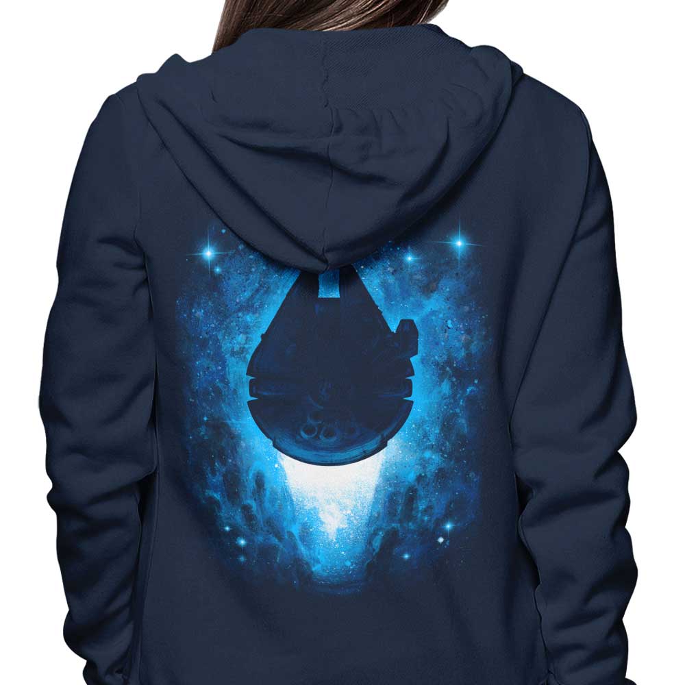 Alemaglia's Kessel Run Themed Hooded Sweatshirt