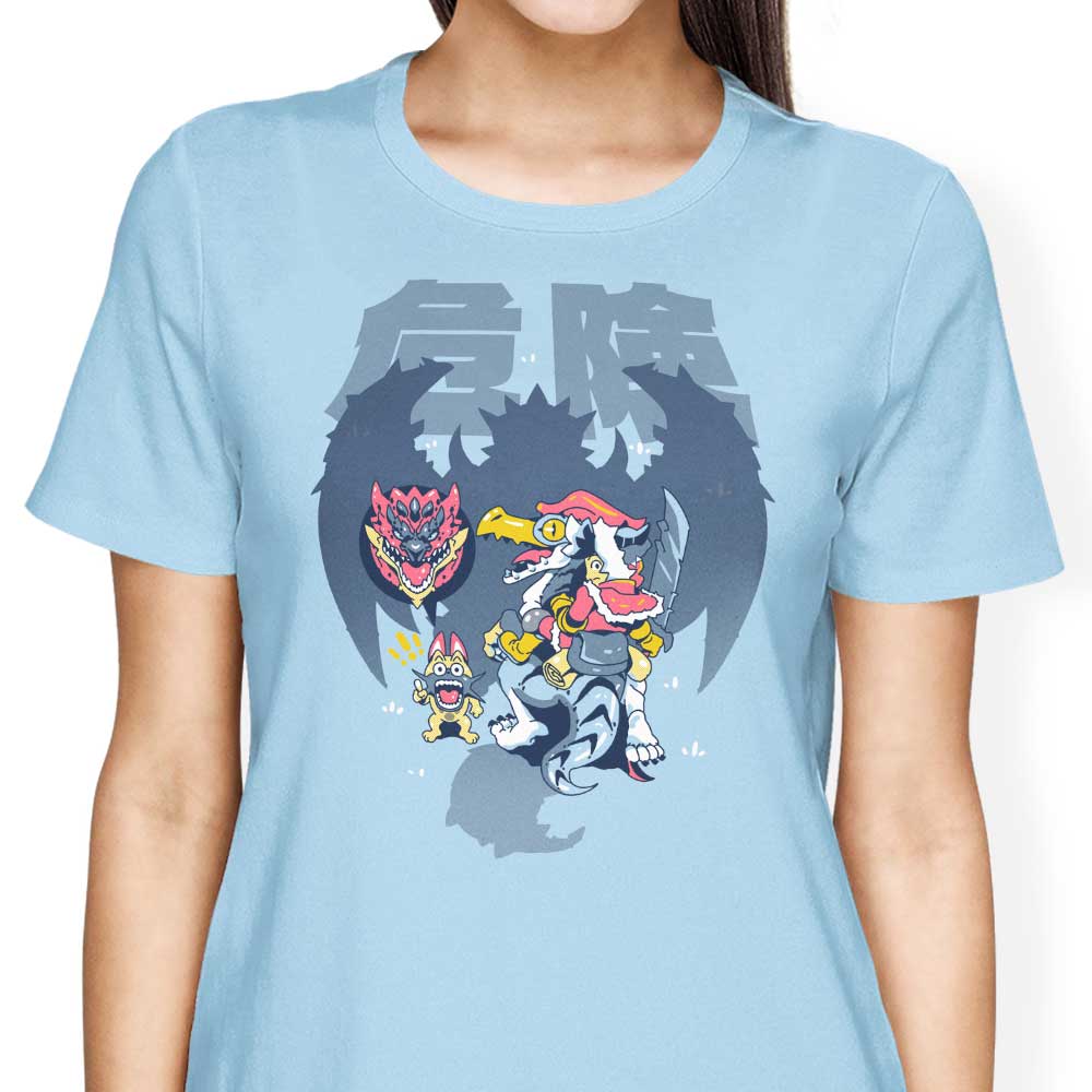 Sketchdemao's Women's 'Danger is Coming' Fashionable Apparel